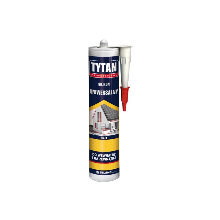 SILIKON UNIWERSALNY TYTAN 280ML BEZBARWNY 