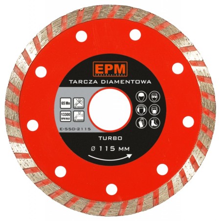 TARCZA DIAMENTOWA TURBO 115MM 