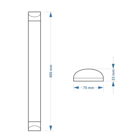 OPRAWA SUFITOWA 220-240V 18W 4000K 1500LM 60CM 