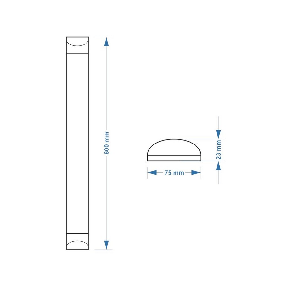 OPRAWA SUFITOWA 220-240V 18W 4000K 1500LM 60CM 