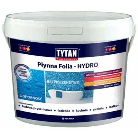 PŁYNNA FOLIA HYDRO TYTAN 12KG SZARY 