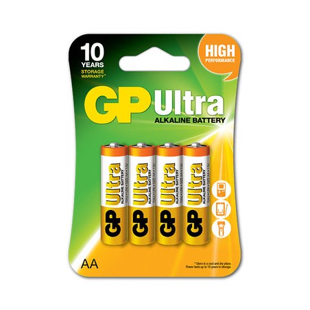 BATERIA ULTRA ALKALINE AA LR6 1.5V 4 SZTUKI 