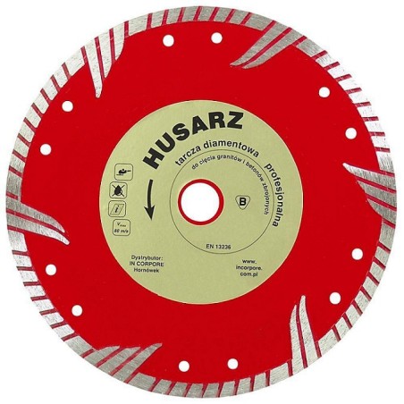 TARCZA DIAMENTOWA TURBO HUSARZ 230MM 