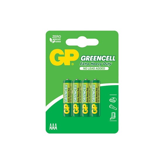 BATERIA GREENCELL 1.5V AAA R3 4 SZTUKI 