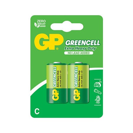 BATERIA GREENCELL 1.5V R14 C 2 SZTUKI 