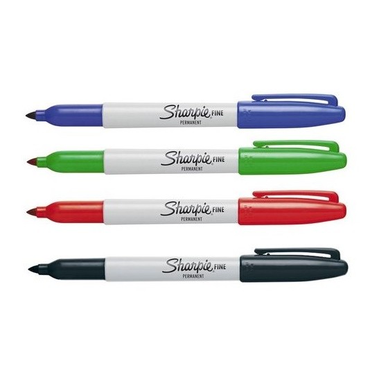 MARKER FINE CZERWONY 1.0MM 