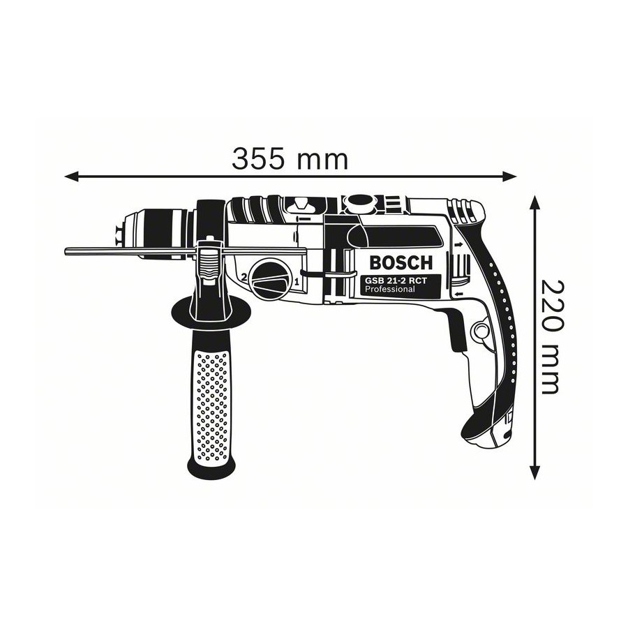 WIERTARKA UDAROWA GSB 21-2 RCT 1300W 