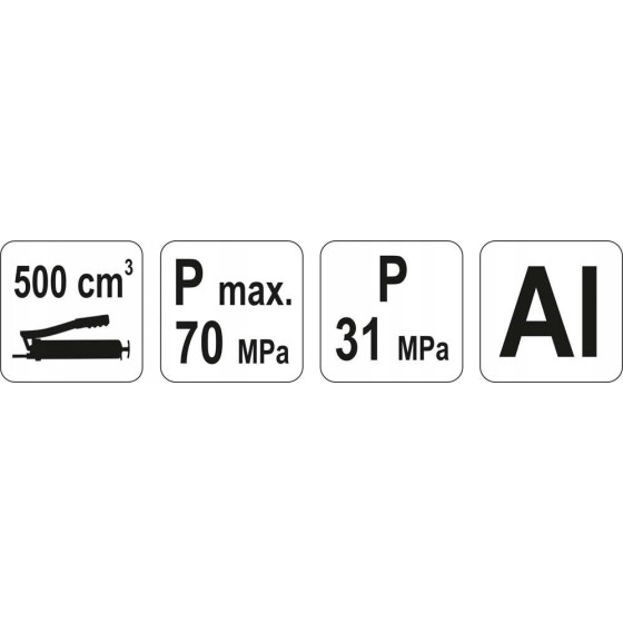 SMAROWNICA RĘCZNA DO KARTUSZY 400G - YT-0700.