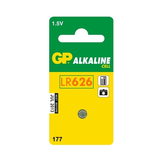 BATERIA ALKALICZNA ZEGARKOWA 1.5V G4A, LR626, LR66, 177, 377