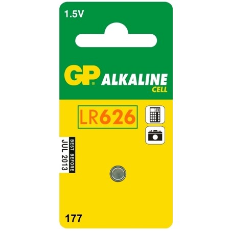 BATERIA ALKALICZNA ZEGARKOWA 1.5V G4A, LR626, LR66, 177, 377