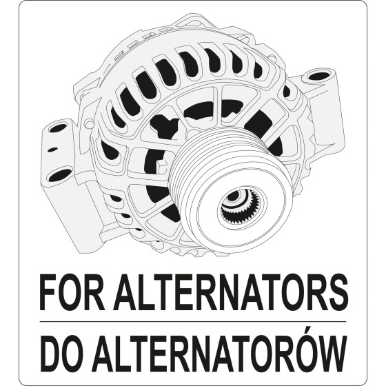 KOMPLET KLUCZY DO ALTERNATORA 13 SZTUK - YT-0421.