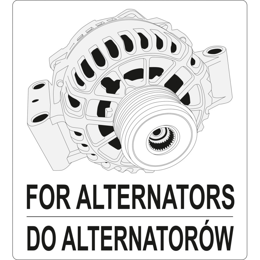 KOMPLET KLUCZY DO ALTERNATORA 13 SZTUK - YT-0421.