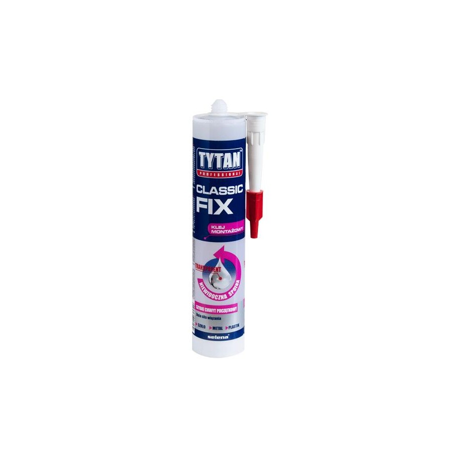 KLEJ MONTAŻOWY TYTAN CLASSICFIX 290ML 