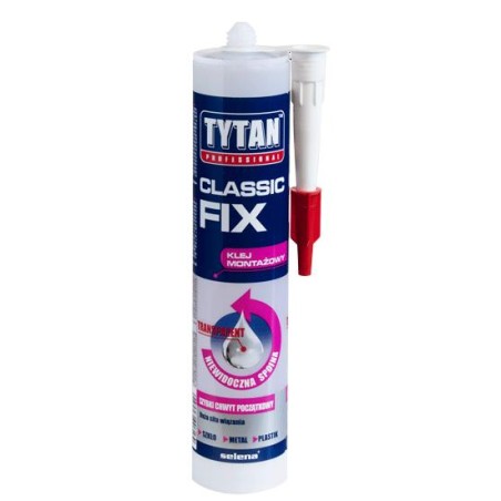 KLEJ MONTAŻOWY TYTAN CLASSICFIX 290ML 