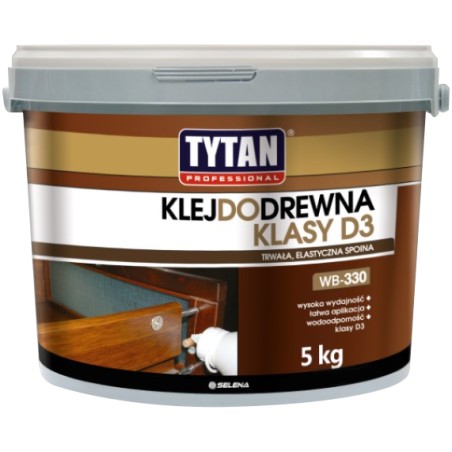 KLEJ DO DREWNA TYTAN PROFESSIONAL D3 5KG 