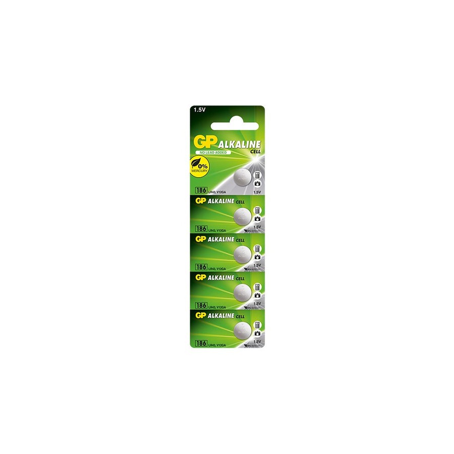 BATERIA ALK.ZEGARKOWA 1.5V 186, LR43, V12GA, D186A 