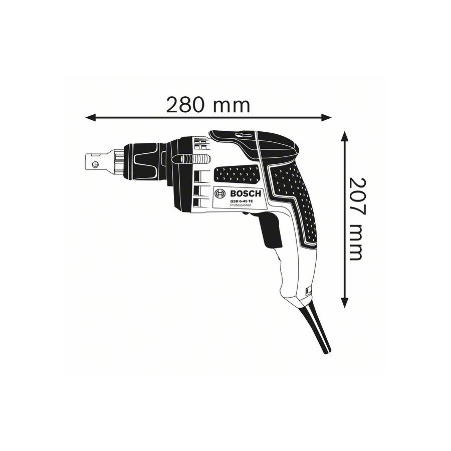 WKRĘTARKA GSR 6-45TE 701W 12NM 1/4'' 0-4500OBR/MIN 