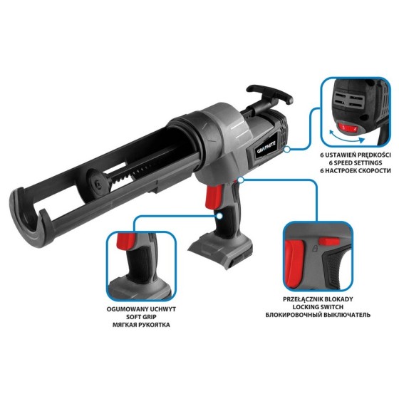 WYCISKACZ DO TUB ENERGY 18V BEZ AKUMULATORA - 58GE114.