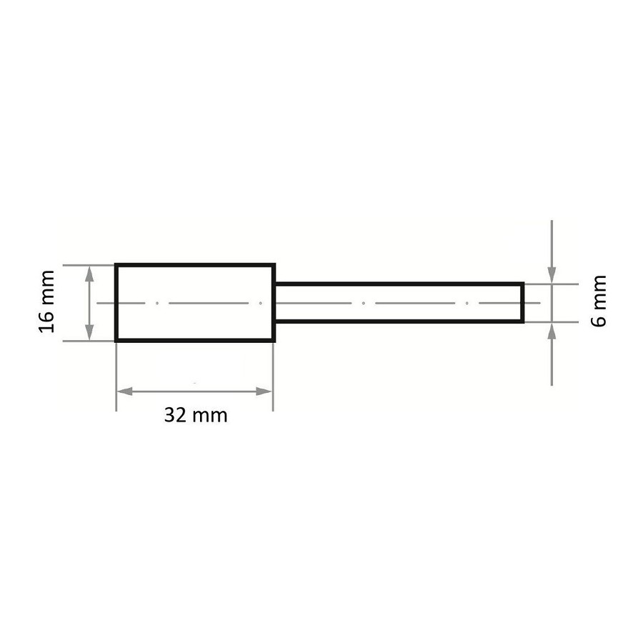 ŚCIERNICA TRZPIENIOWA NK 24 N BA MIĘKKA 16*32*6 