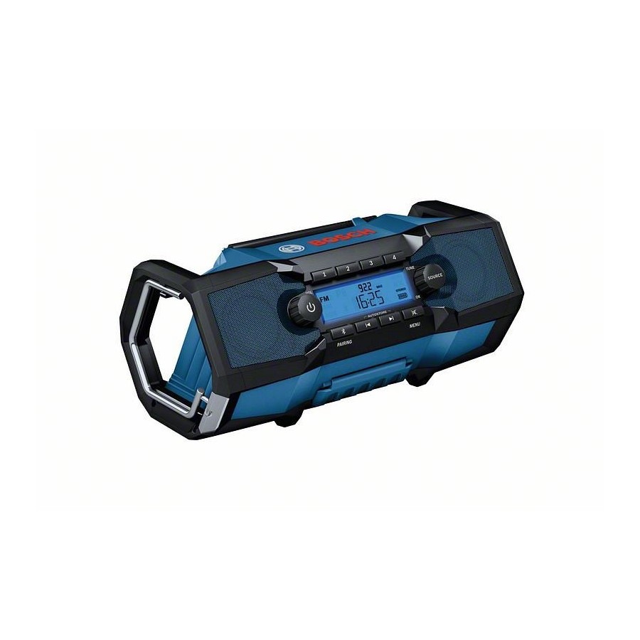 RADIO AKUMULATOROWE GPB 18V-2 C FM BLUETOOTH 0*AH 