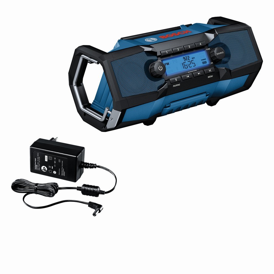 RADIO AKUMULATOROWE GPB 18V-2 C FM BLUETOOTH 0*AH 