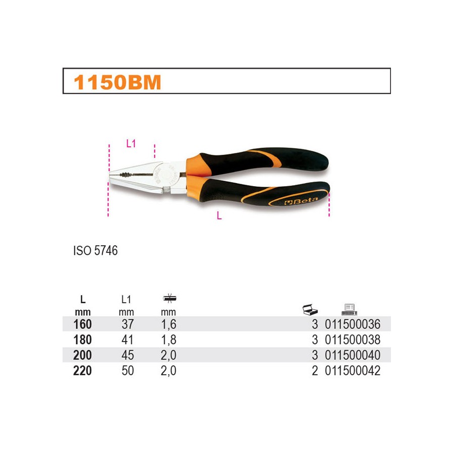 SZCZYPCE UNIWERSALNE QUALITY BM 180MM 