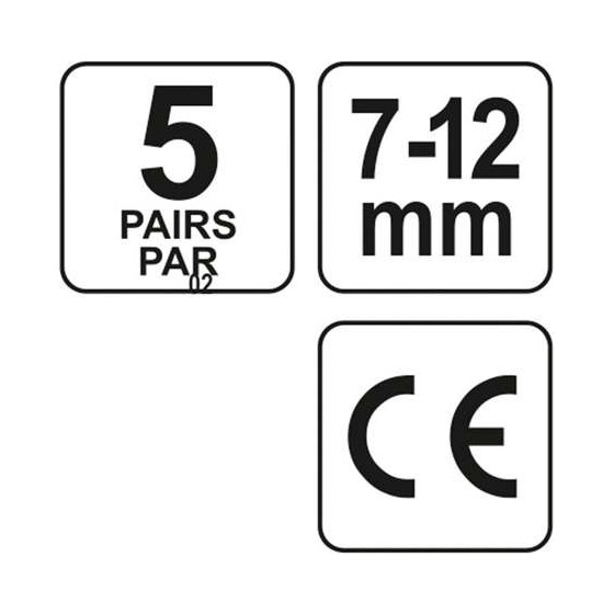 ZATYCZKI DO USZU PIANKA 33DB 5PAR 