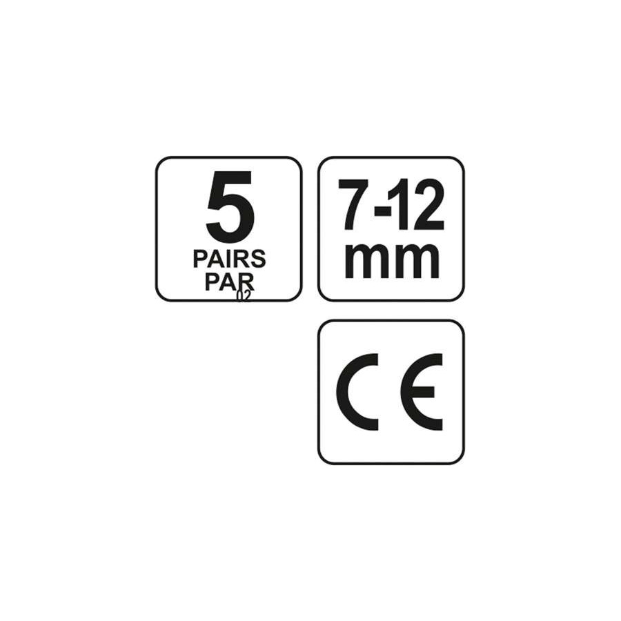 ZATYCZKI DO USZU PIANKA 33DB 5PAR 