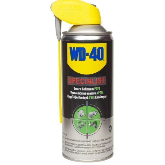 WD-40 SPECIALIST SMAR TEFLONOWY PTFE 400ML AEROZOL 