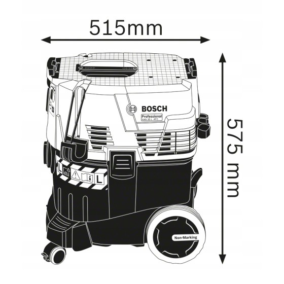 ODKURZACZ UNIWERSALNY GAS 35 L AFC - 06019C3200.