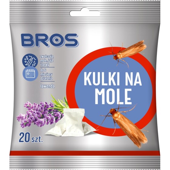 KULKI NA MOLE LAWENDOWE 120G 