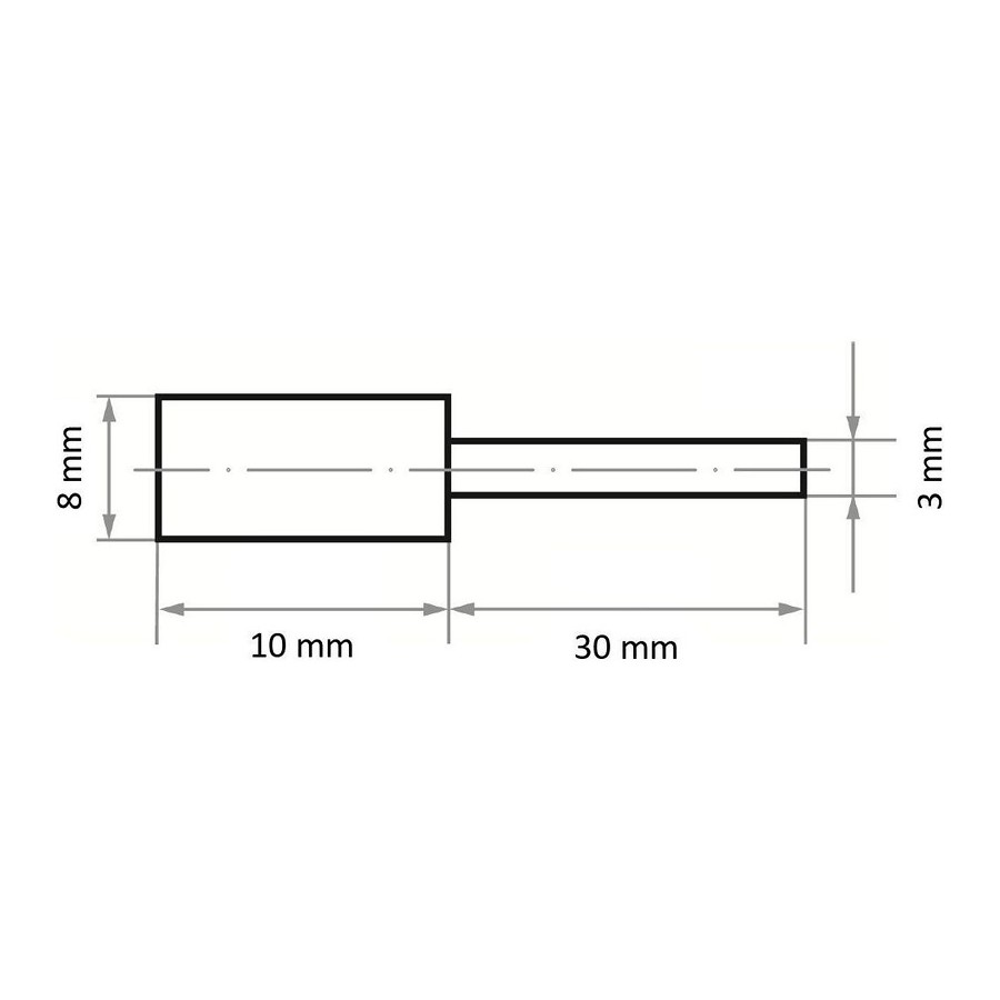 ŚCIERNICA TRZPIENIOWA 'ZY' WALCOWA P5ZY 0810.03 P.80 