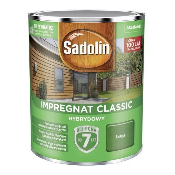 SADOLIN IMPREGNAT CLASSIC HYBRYDOWY 7 LAT AKACJA 4.5L 