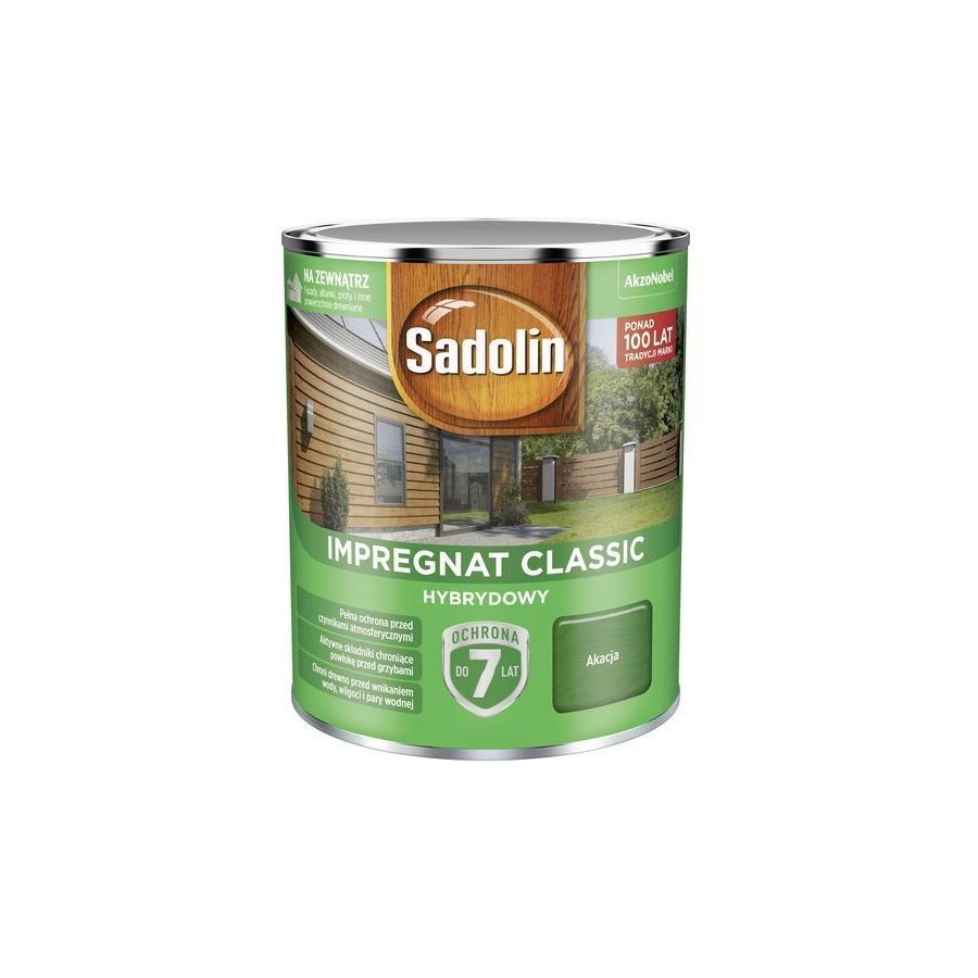 SADOLIN IMPREGNAT CLASSIC HYBRYDOWY 7 LAT AKACJA 4.5L 