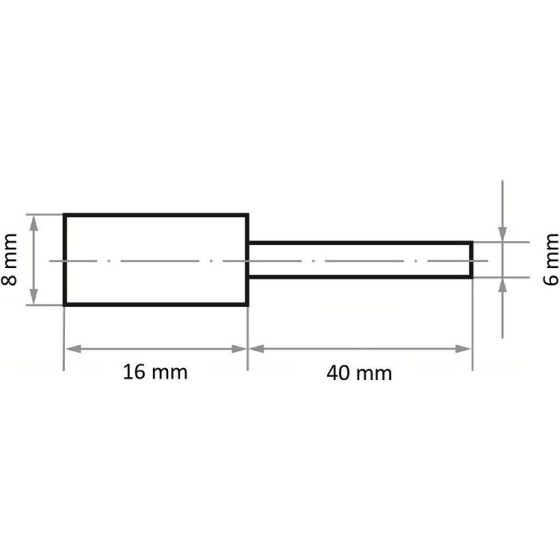 ŚCIERNICA TRZPIENIOWA 'ZY' WALCOWA P5ZY 0816.06 P.80 