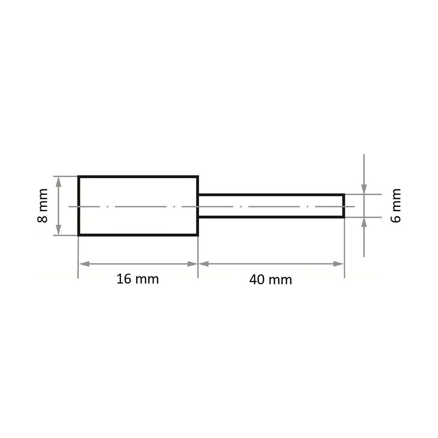 ŚCIERNICA TRZPIENIOWA 'ZY' WALCOWA P5ZY 0816.06 P.80 