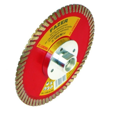 TARCZA DIAMENTOWA TURBO M14 FAZER 125MM - 06520.