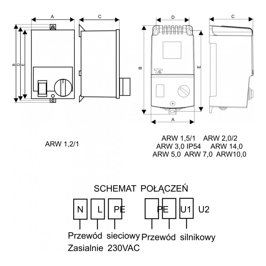 REGULATOR ARW 1.5 IP 54 