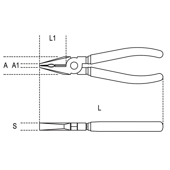 SZCZYPCE UNIWERSALNE QUALITY BM 160MM 