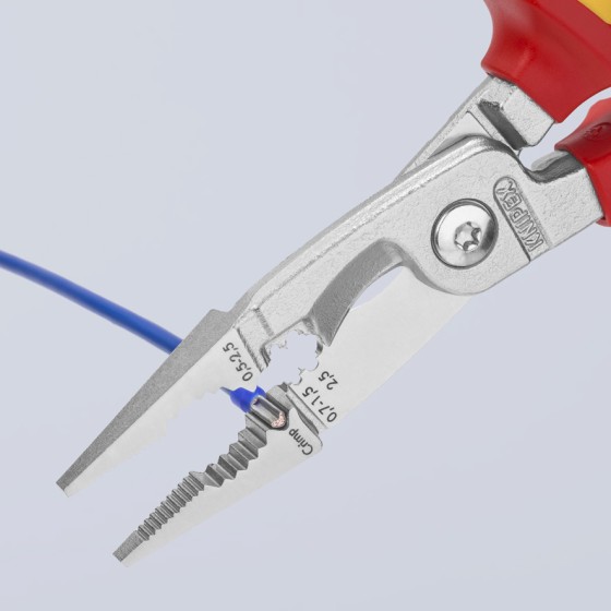 SZCZYPCE DO PRAC ELEKTROINSTALACYJNYCH IZOLOWANE 200MM - 13 86 200.