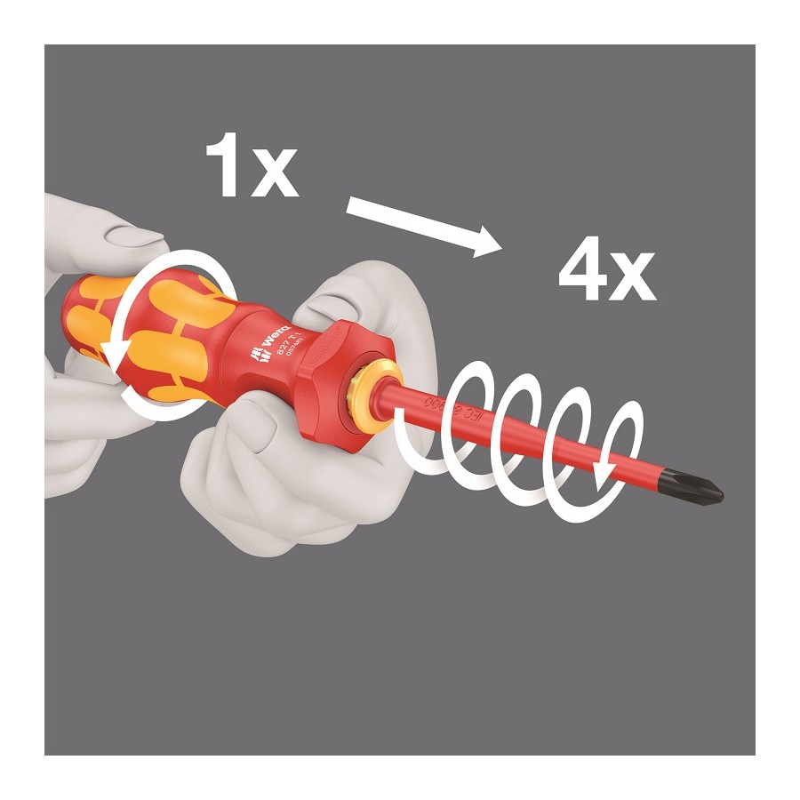 WKRĘTAK DO MOCOWANIA KOŃCÓWEK TYPU KRAFTFORM TURBO BIT 125MM