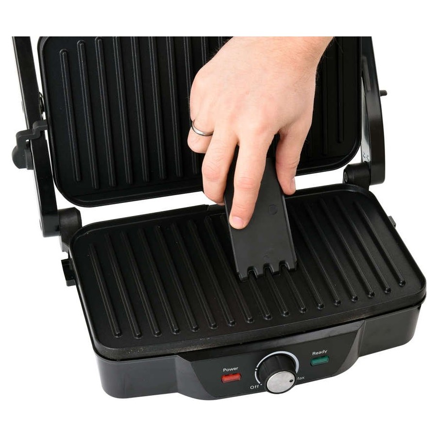 GRILL ELEKTRYCZNY STOŁOWY 1600W, 28*17CM - 67458.