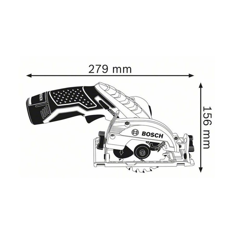 PILARKA TARCZOWA GKS 12 V-26 2*3.0*AH L-BOXX 