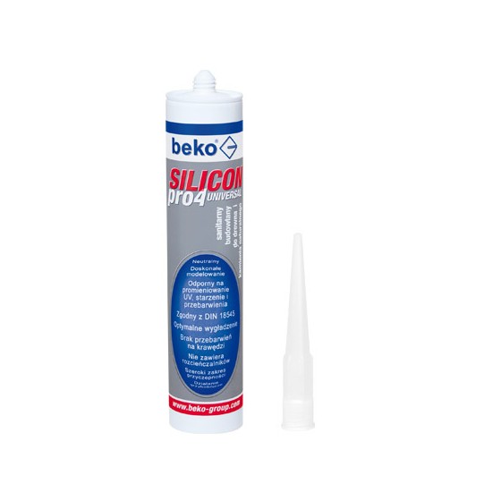 SILICON UNIVERSALNY 310ML ANTRACYT PRO4 