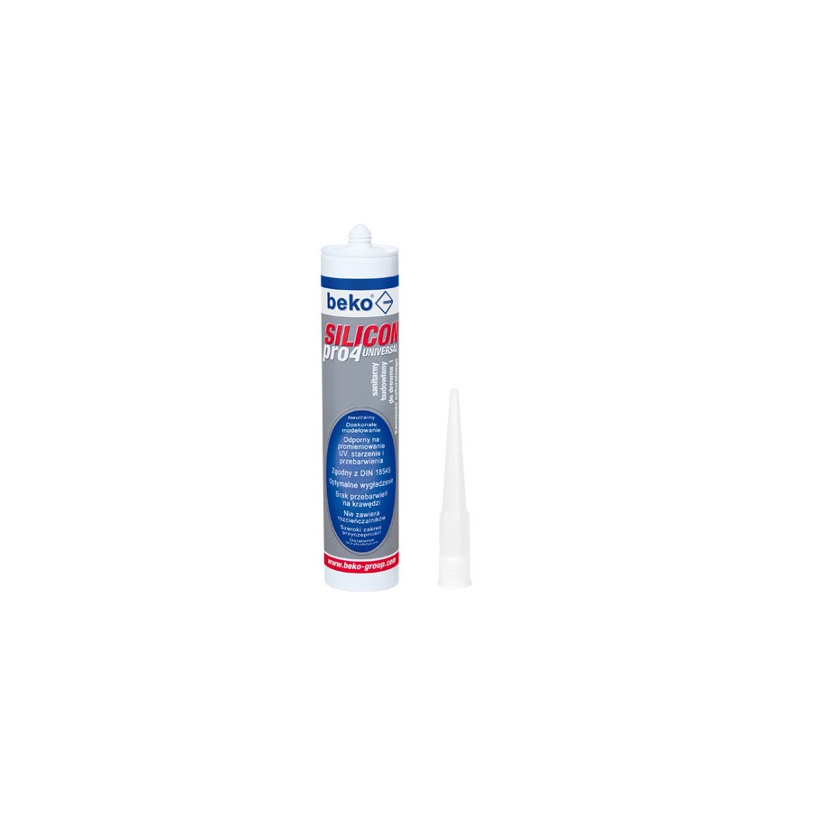 SILICON UNIVERSALNY 310ML ANTRACYT PRO4 