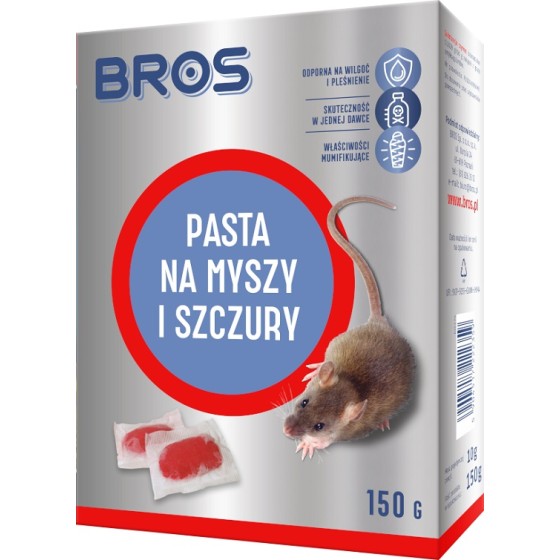 PASTA NA MYSZY I SZCZURY 150G 