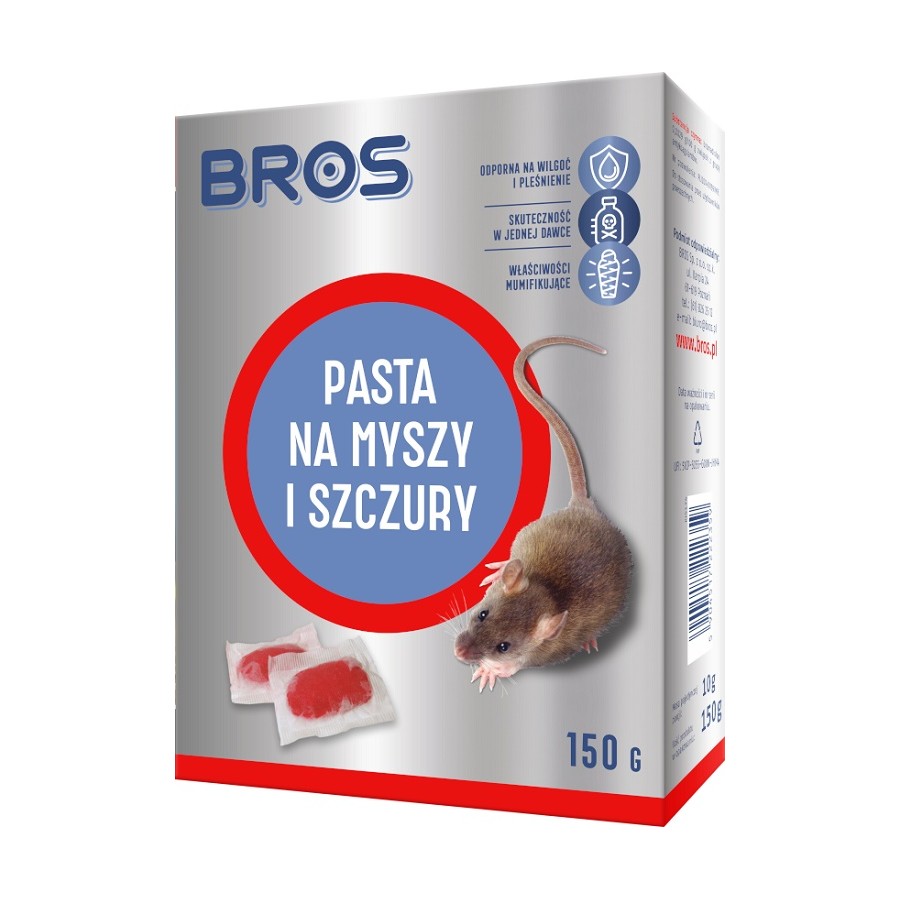 PASTA NA MYSZY I SZCZURY 150G 