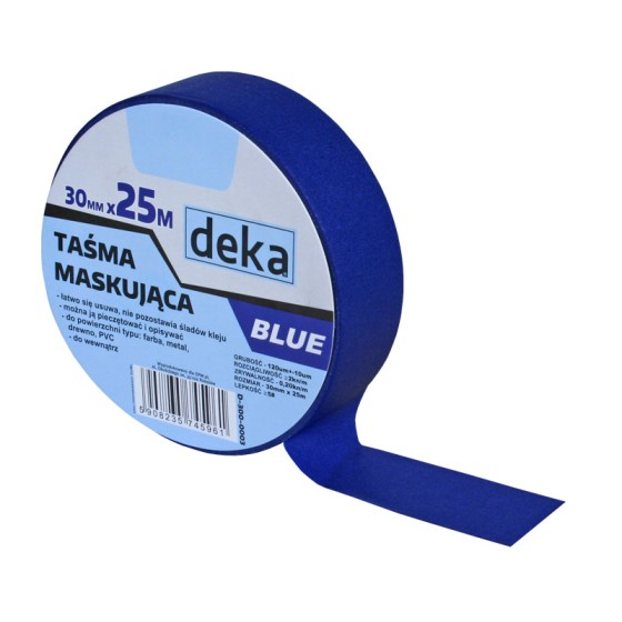 TAŚMA MALARSKA. BLUE 30MM*25M 