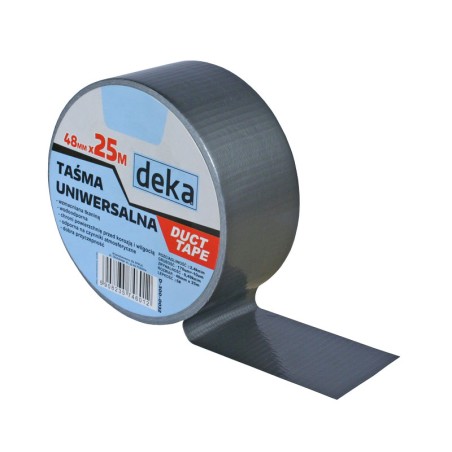 TAŚMA UNIWERSALNA DUCT TAPE SILVER 48MM*25M 