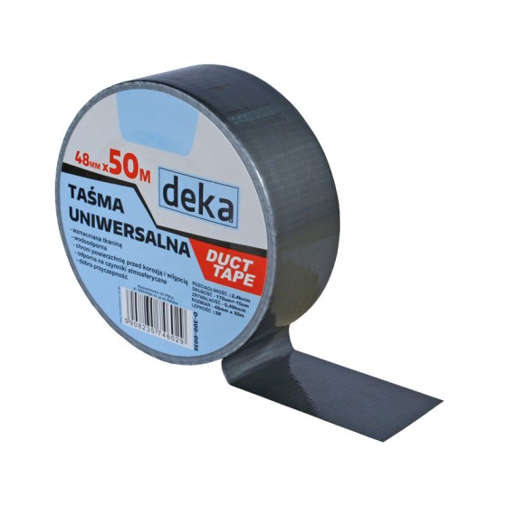 TAŚMA UNIWERSALNA DUCT TAPE SILVER 48MM*50M 